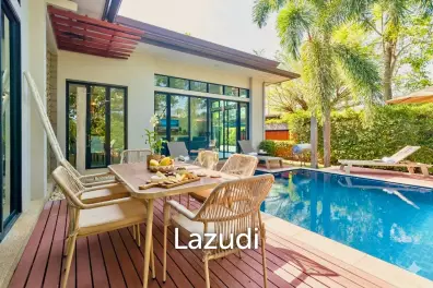 Tranquil 3-Bed Pool Villa in Tanode Estate, Choeng Thale, Phuket