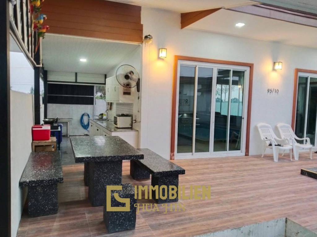 256 sqm Pool Villa with Slide in Thap Tai Huahin