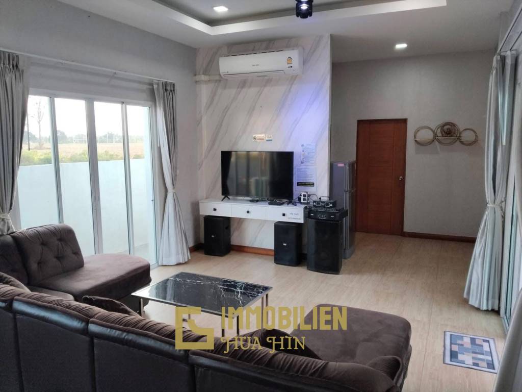256 sqm Pool Villa with Slide in Thap Tai Huahin