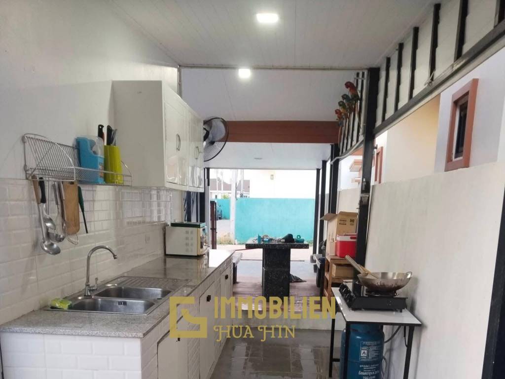 256 sqm Pool Villa with Slide in Thap Tai Huahin