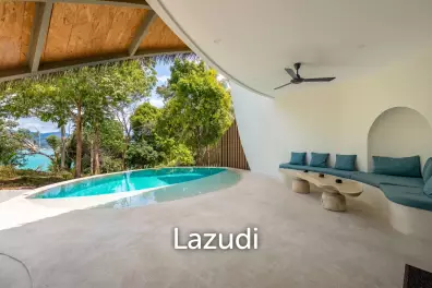 Sea View 3-Bedroom Villa Located in Plai Laem