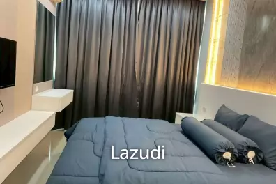 คอนโด 1 ห้องนอน 1 ห้องน้ำ ตกแต่งใหม่ พร้อมวิวสระว่ายน้ำ