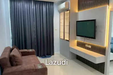 คอนโด 1 ห้องนอน 1 ห้องน้ำ ตกแต่งใหม่ พร้อมวิวสระว่ายน้ำ