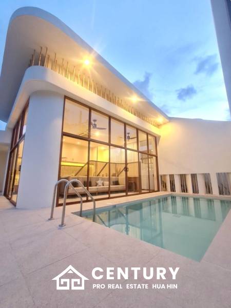 167 sqm Modern Pool Villa in Sam Roi Yot, Prachuap Khiri Khan