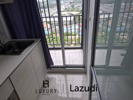 คอนโดให้เช่า บ้านเคียงฟ้า หัวหิน ชั้น 12A | สตูดิโอ 30.89 ตร.ม.