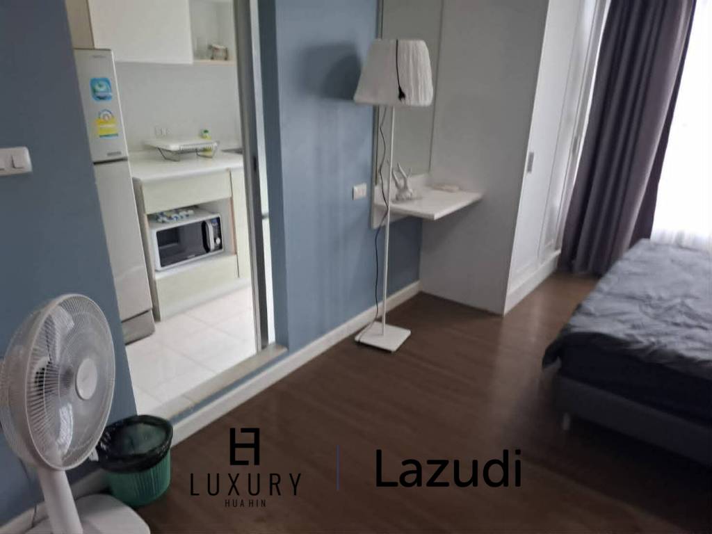 คอนโดให้เช่า บ้านเคียงฟ้า หัวหิน ชั้น 12A | สตูดิโอ 30.89 ตร.ม.