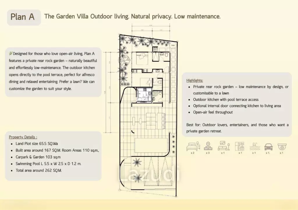 167 sqm Pool Villa in SandScape Sam Roi Yot
