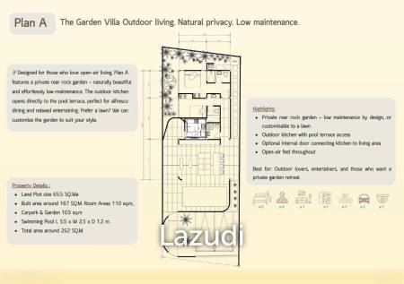 167 sqm Pool Villa in SandScape Sam Roi Yot