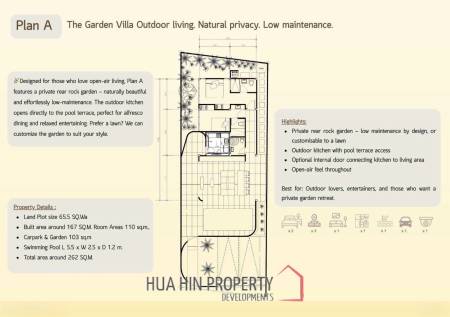 167 sqm Pool Villa in SandScape Sam Roi Yot