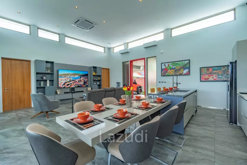 Miami Design 4-Bedroom Pool Villa for Sale Near Nai Harn Beach