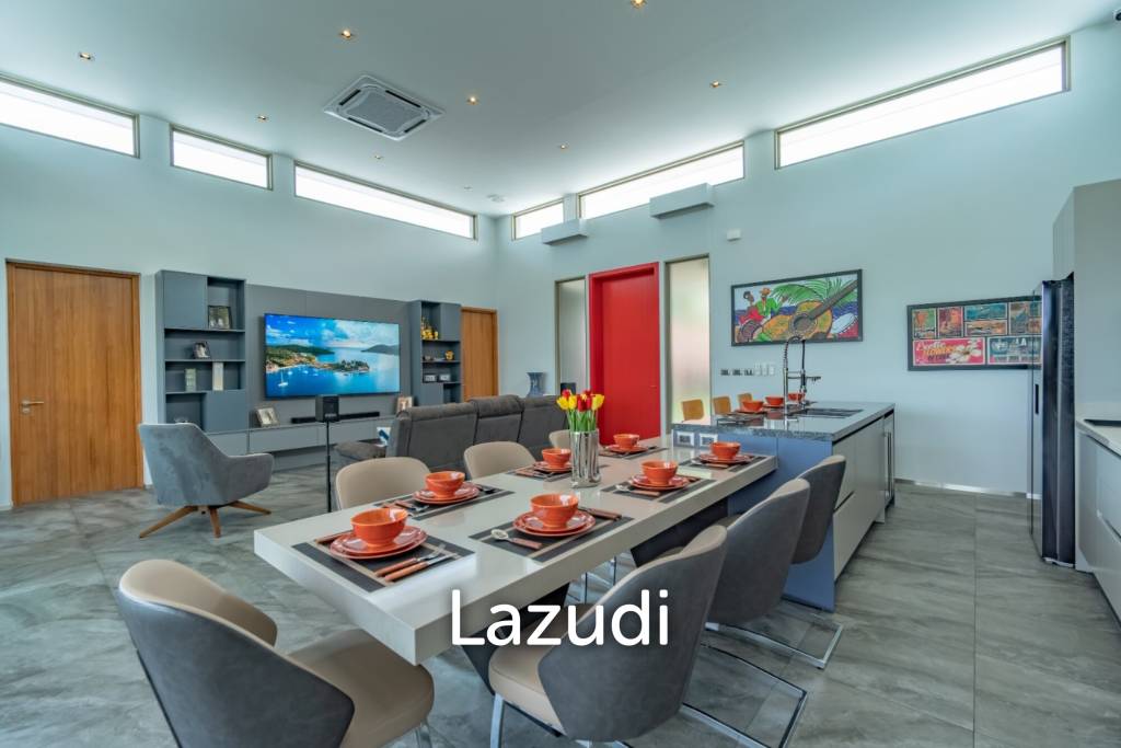 Miami Design 4-Bedroom Pool Villa for Sale Near Nai Harn Beach