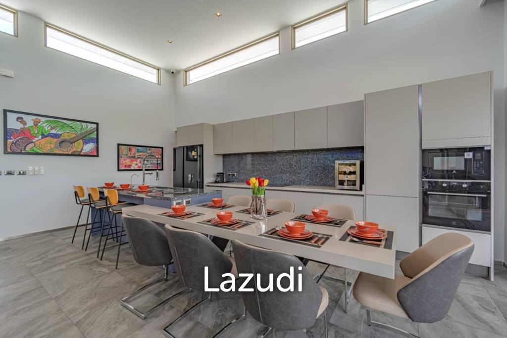 Miami Design 4-Bedroom Pool Villa for Sale Near Nai Harn Beach
