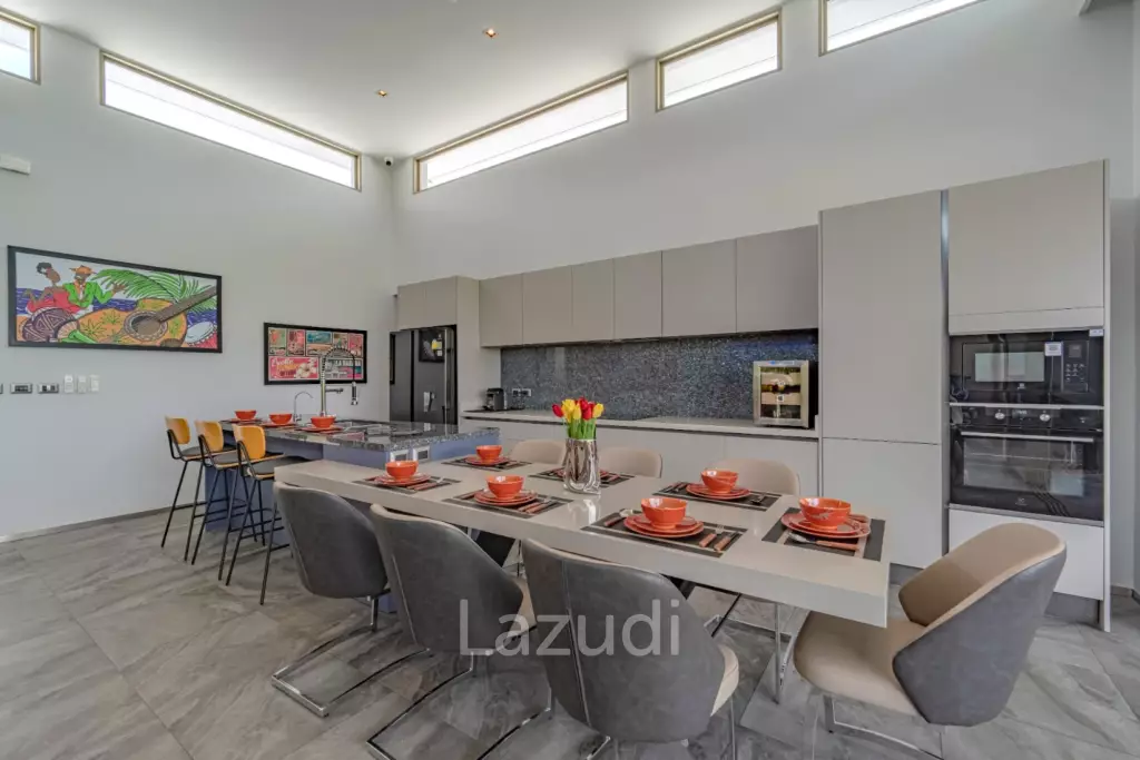 Miami Design 4-Bedroom Pool Villa for Sale Near Nai Harn Beach