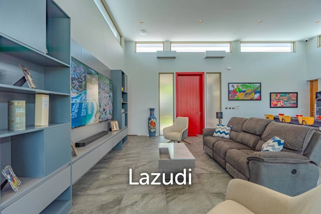 Miami Design 4-Bedroom Pool Villa for Sale Near Nai Harn Beach