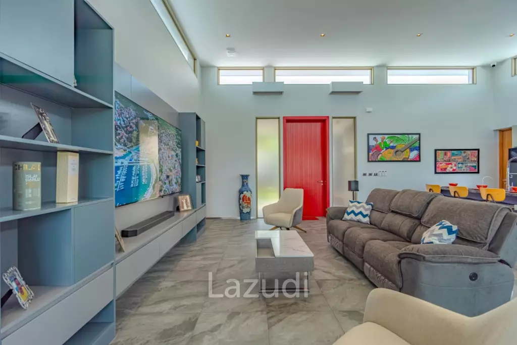 Miami Design 4-Bedroom Pool Villa for Sale Near Nai Harn Beach