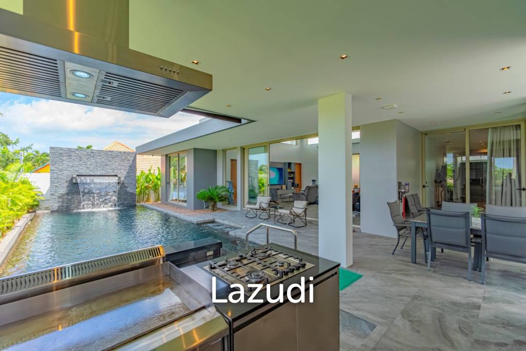 Miami Design 4-Bedroom Pool Villa for Sale Near Nai Harn Beach
