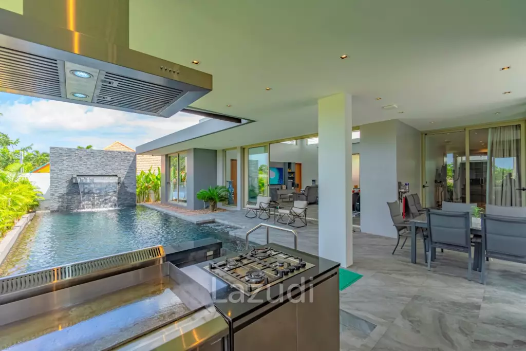 Miami Design 4-Bedroom Pool Villa for Sale Near Nai Harn Beach