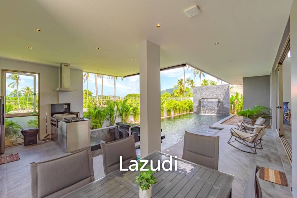 Miami Design 4-Bedroom Pool Villa for Sale Near Nai Harn Beach