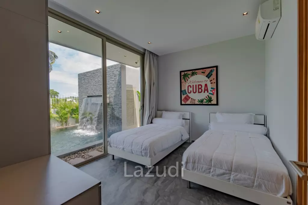 Miami Design 4-Bedroom Pool Villa for Sale Near Nai Harn Beach