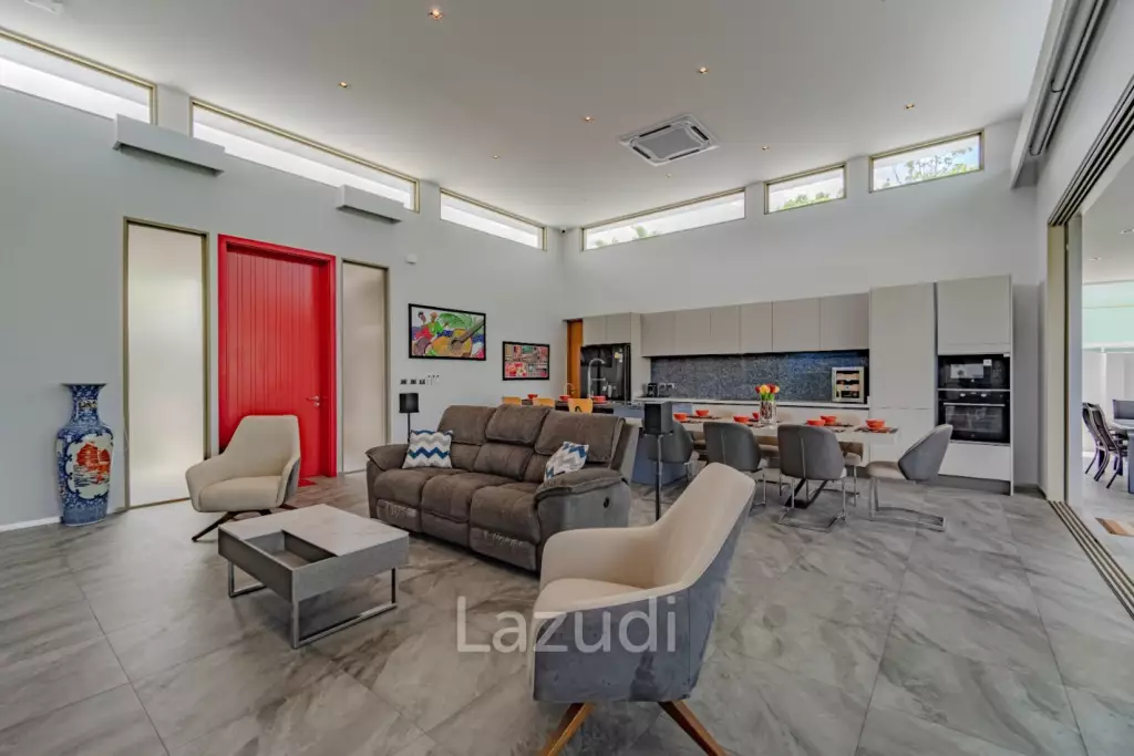 Miami Design 4-Bedroom Pool Villa for Sale Near Nai Harn Beach