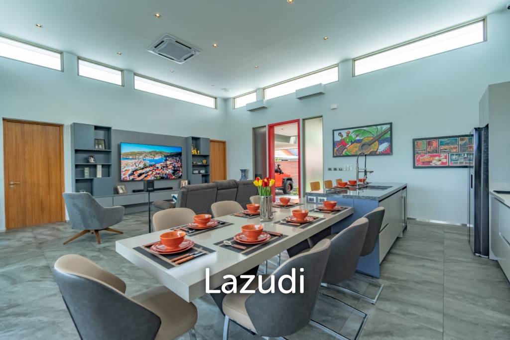 Miami Design 4-Bedroom Pool Villa for Sale Near Nai Harn Beach