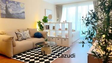 43 metro cuadrado Estudio 1 Baño Condominio de Venta