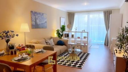 Жилая площадь 43 кв.м / полностью меблированная / квартира-студия