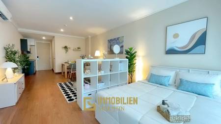 Жилая площадь 43 кв.м / полностью меблированная / квартира-студия