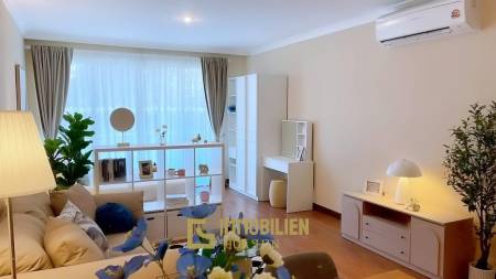 Жилая площадь 43 кв.м / полностью меблированная / квартира-студия