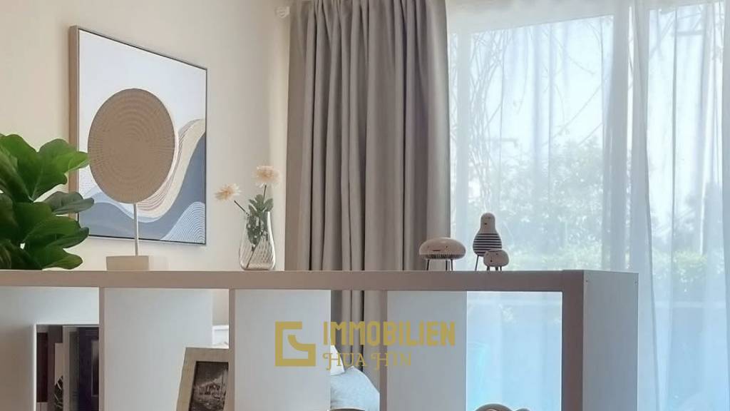 Жилая площадь 43 кв.м / полностью меблированная / квартира-студия