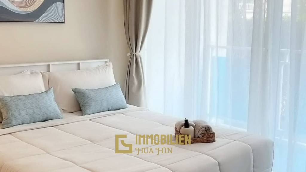 Жилая площадь 43 кв.м / полностью меблированная / квартира-студия