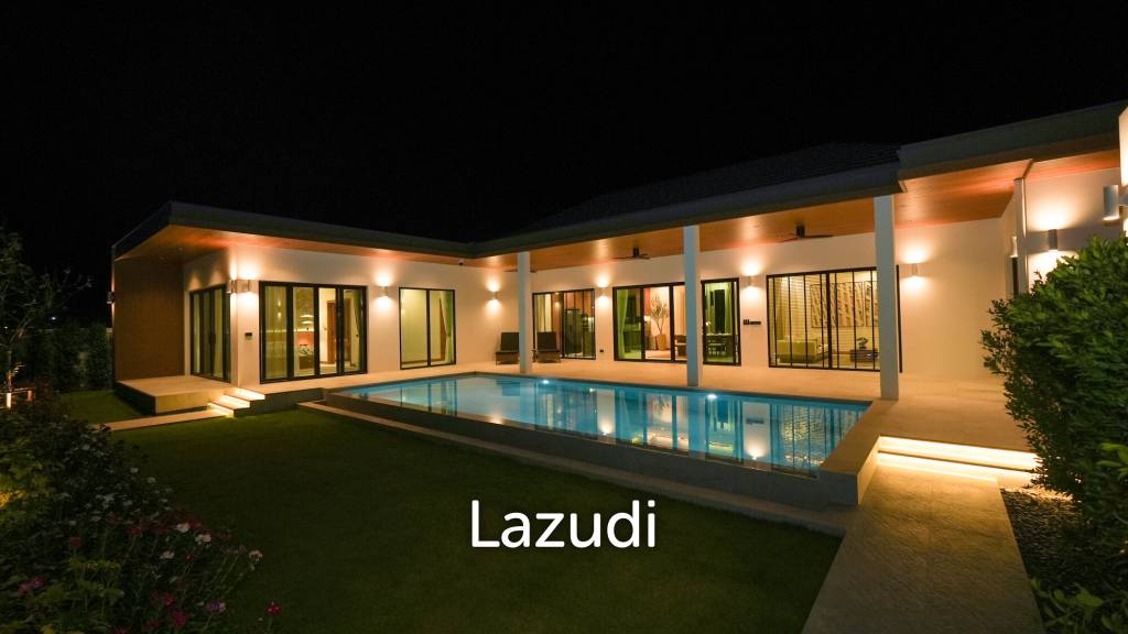 208 sqm modern pool villa in Nong Khae Hua Hin