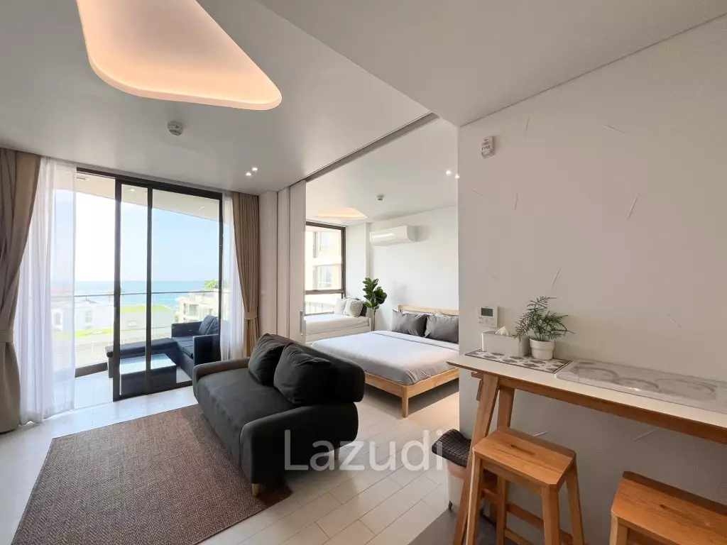 42 sqm Sea View Condo on 6th Floor in Veranda.
