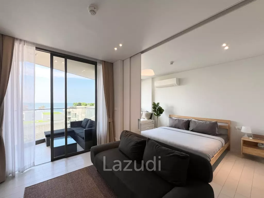 42 sqm Sea View Condo on 6th Floor in Veranda.
