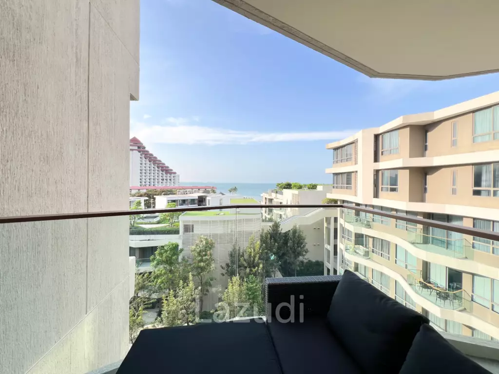 42 sqm Sea View Condo on 6th Floor in Veranda.
