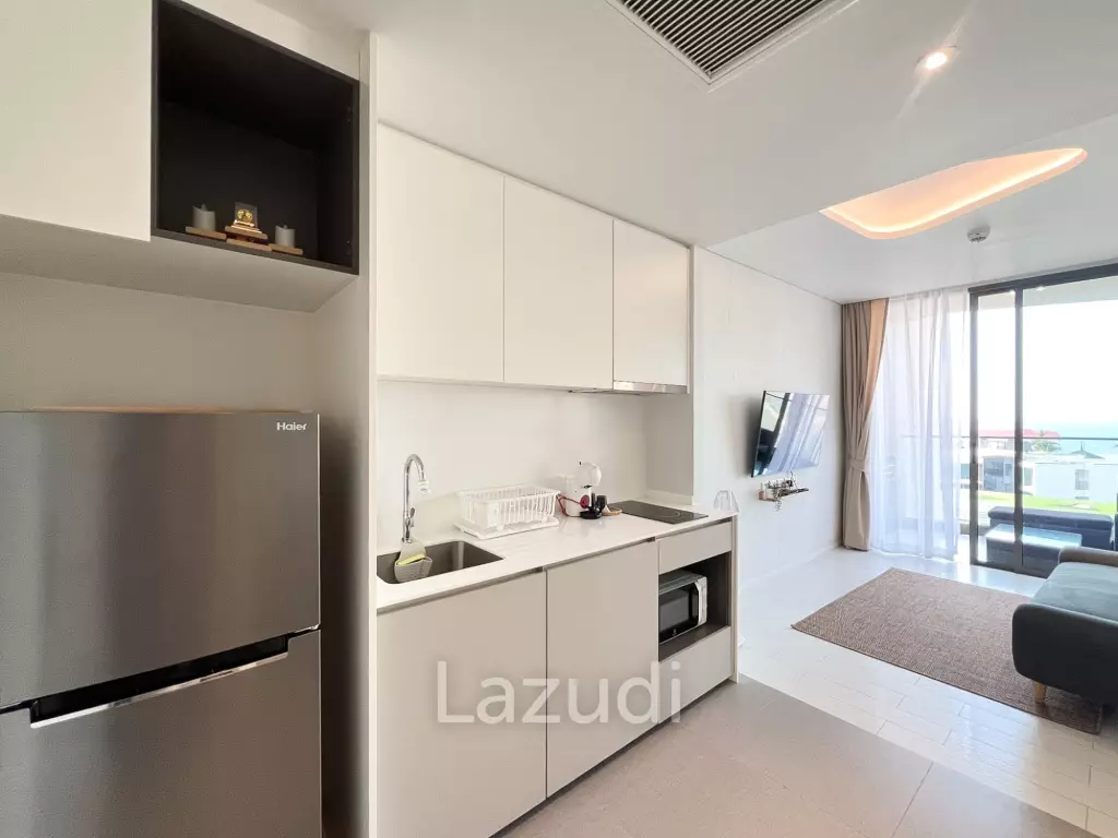 42 sqm Sea View Condo on 6th Floor in Veranda.