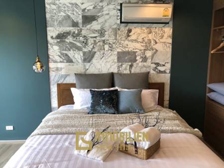 คอนโด 45 ตร.ม. ชั้น6 ใกล้ทะเลพร้อมเฟอร์ฯครบ ที่เรนชะอำ