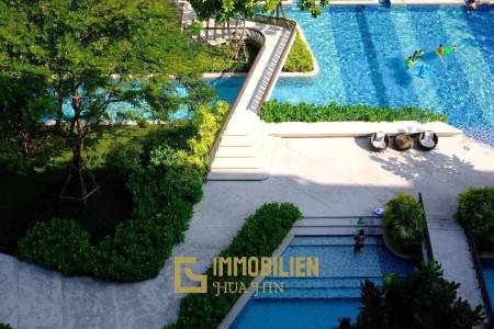 คอนโด 45 ตร.ม. ชั้น6 ใกล้ทะเลพร้อมเฟอร์ฯครบ ที่เรนชะอำ