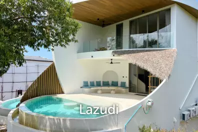 Modern 3-Bedroom Sea View Villa in Plai Laem