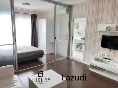 คอนโดให้เช่า บ้านเคียงฟ้า หัวหิน | 31 ตร.ม. ชั้น 6 พร้อมเข้าอยู่