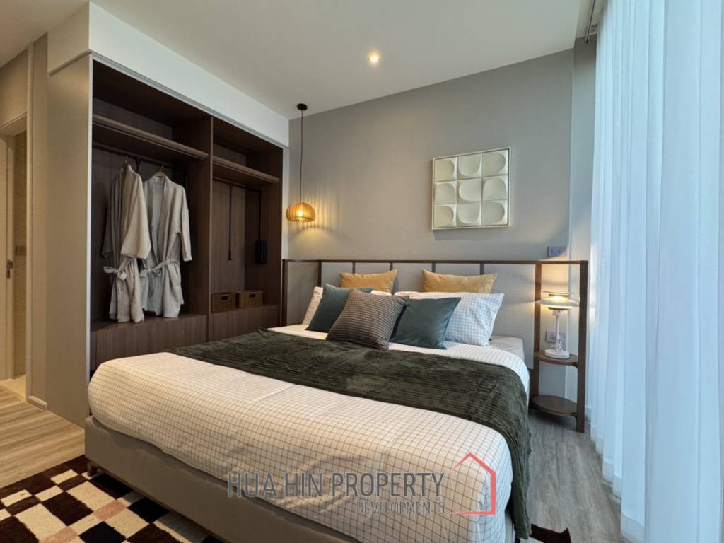105.36 sqm modern condo at VEHHA Hua Hin, 2-bed on 8th floor