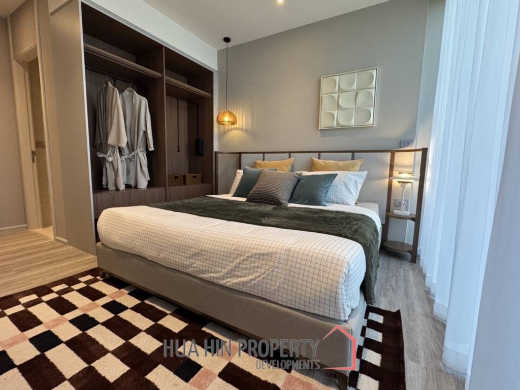 105.36 sqm modern condo at VEHHA Hua Hin, 2-bed on 8th floor
