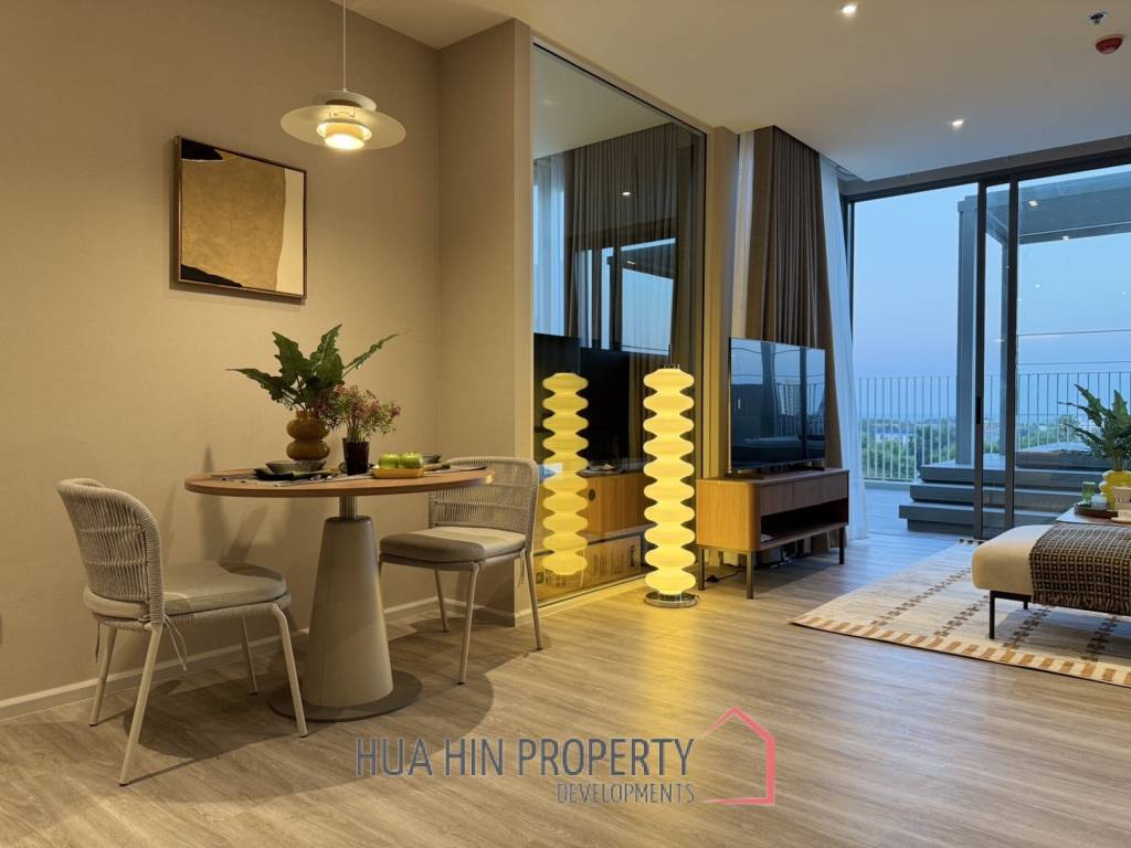 105.36 sqm modern condo at VEHHA Hua Hin, 2-bed on 8th floor