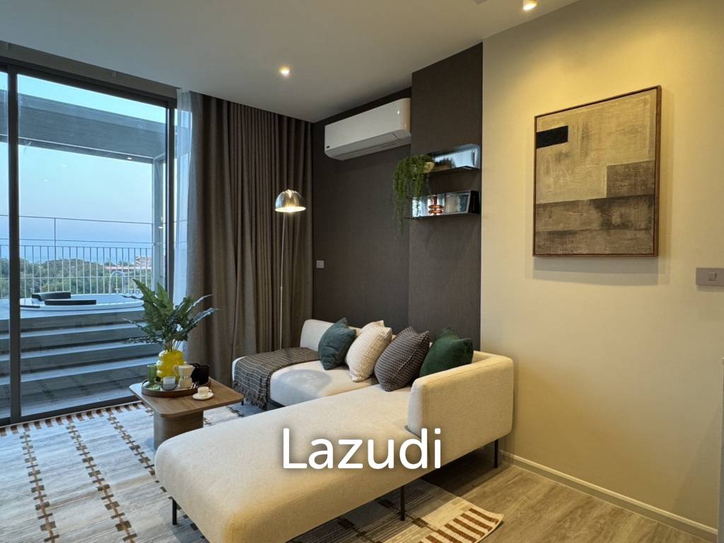 105.36 sqm modern condo at VEHHA Hua Hin, 2-bed on 8th floor