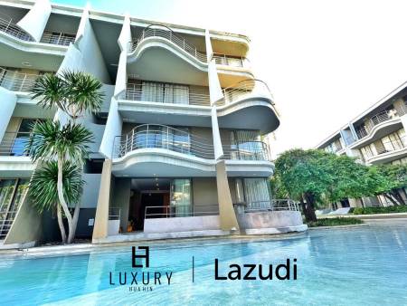 Poolside 2 bedroom condo at Baan SanKraam Cha-Am