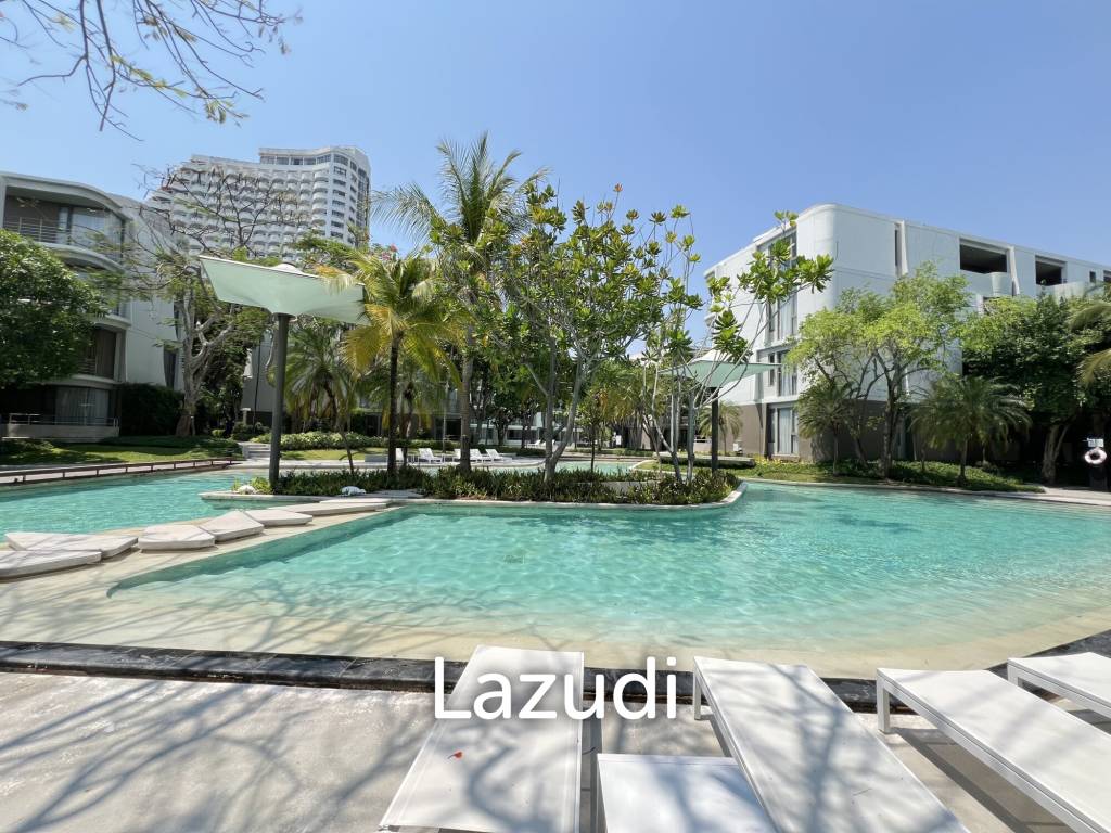 Poolside 2 bedroom condo at Baan SanKraam Cha-Am