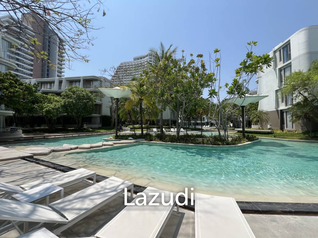 Poolside 2 bedroom condo at Baan SanKraam Cha-Am