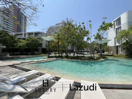 Poolside 2 bedroom condo at Baan SanKraam Cha-Am