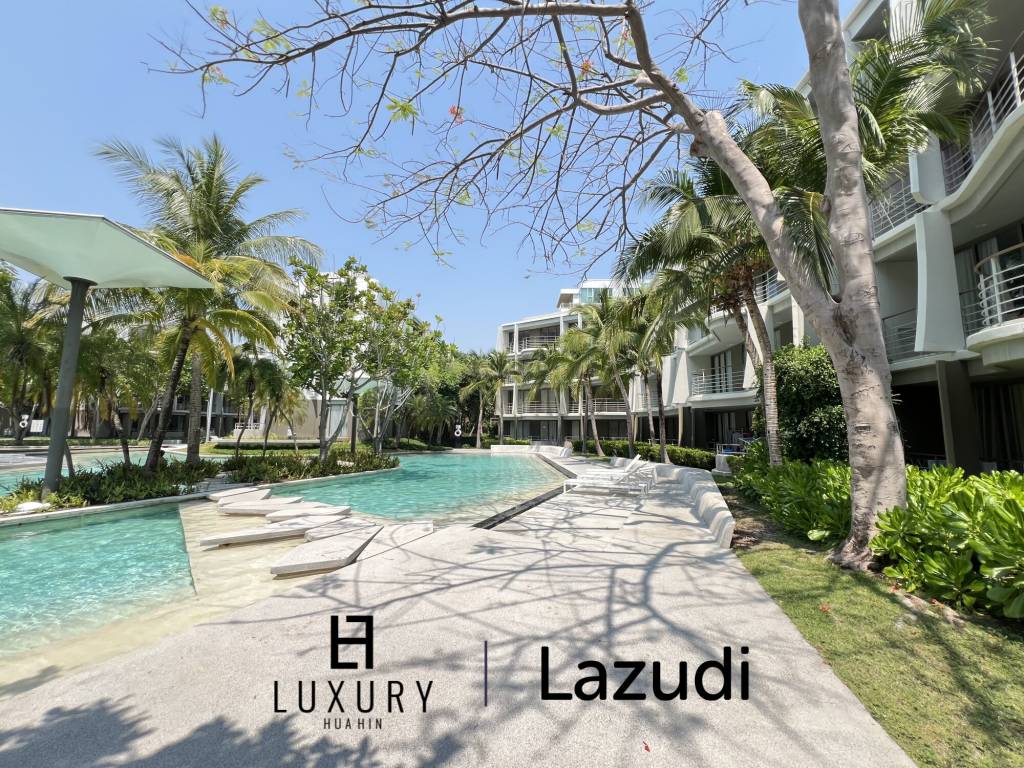 Poolside 2 bedroom condo at Baan SanKraam Cha-Am