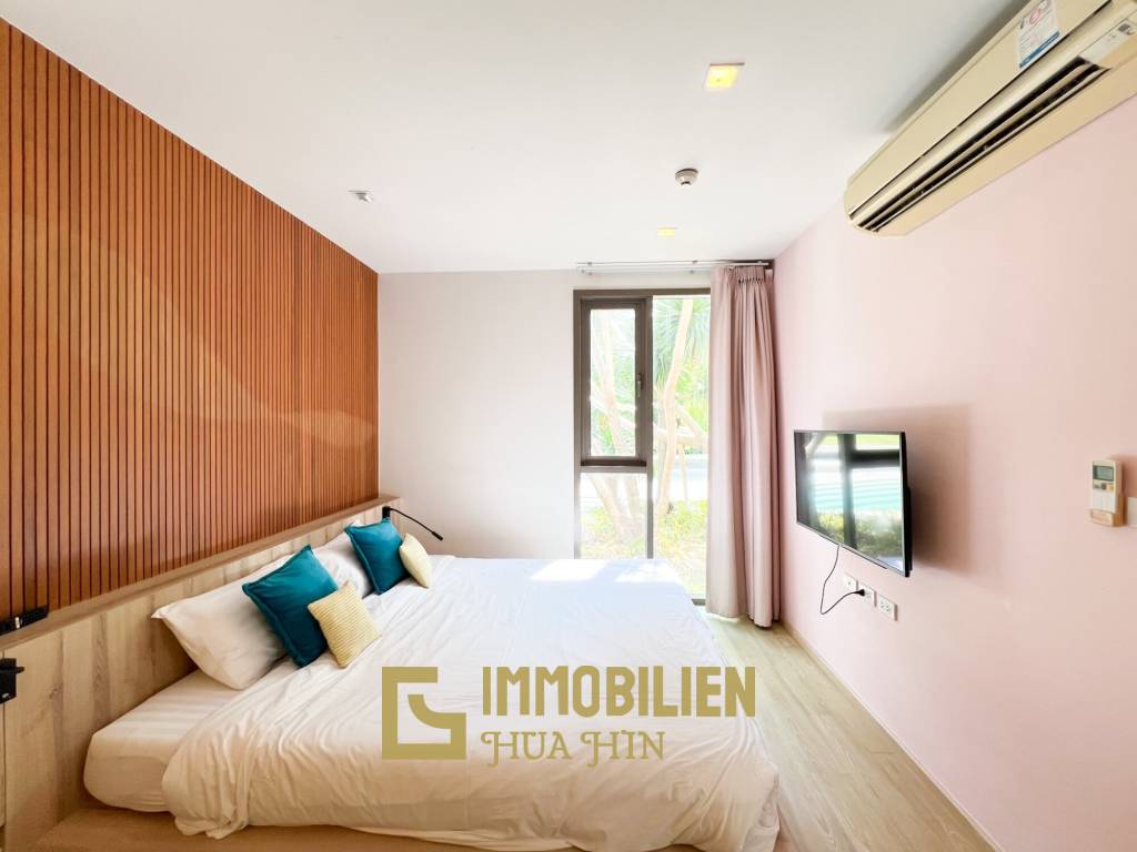 Erdgeschosswohnung / Poolblick / 2 Schlafzimmer